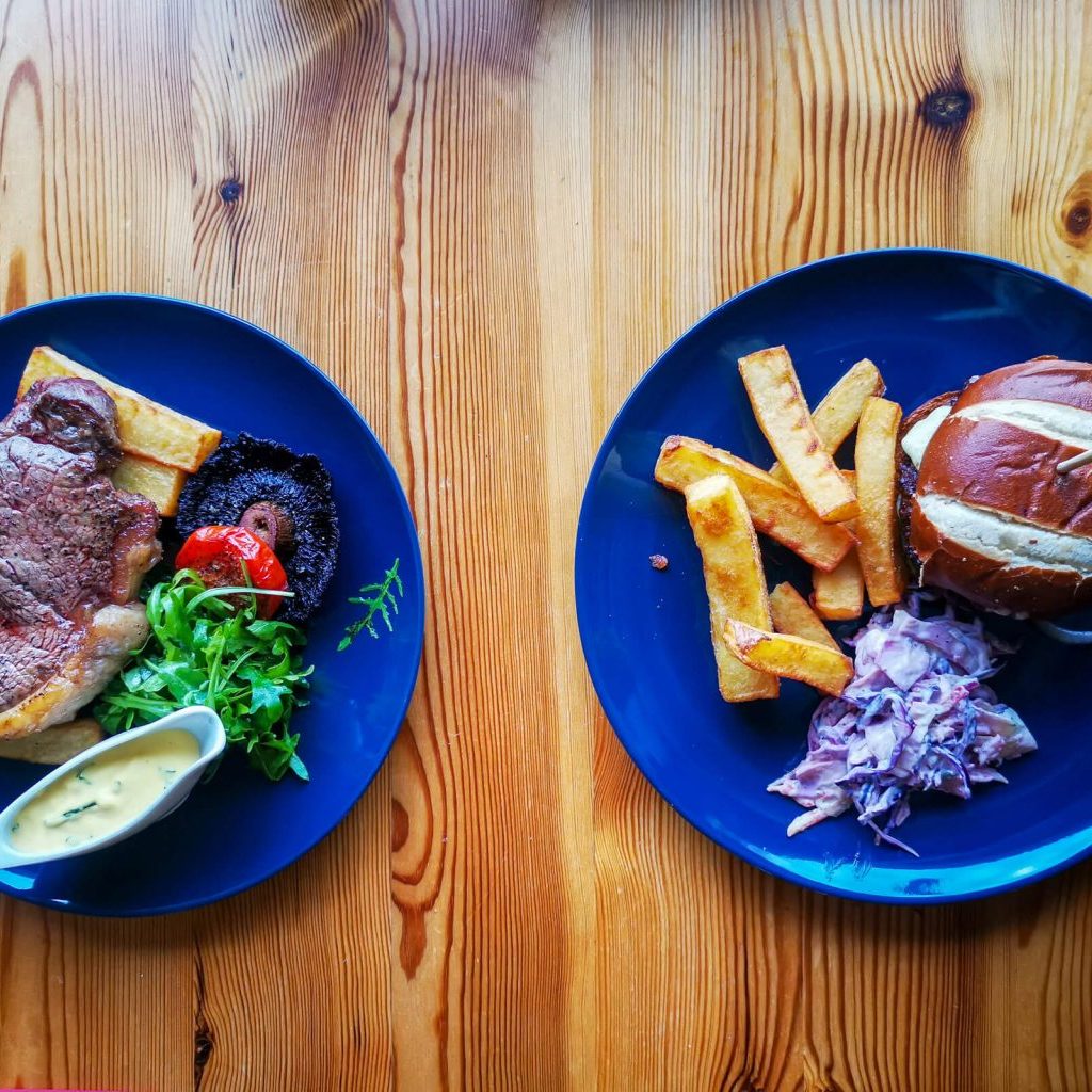 Steak and Burger